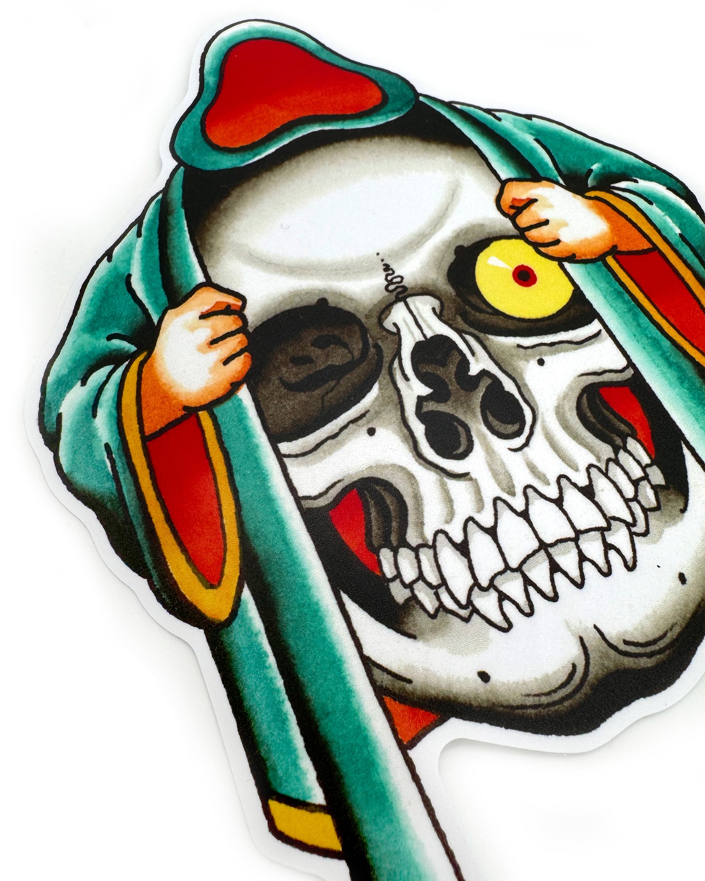 Skull Guru (Oversized Sticker)