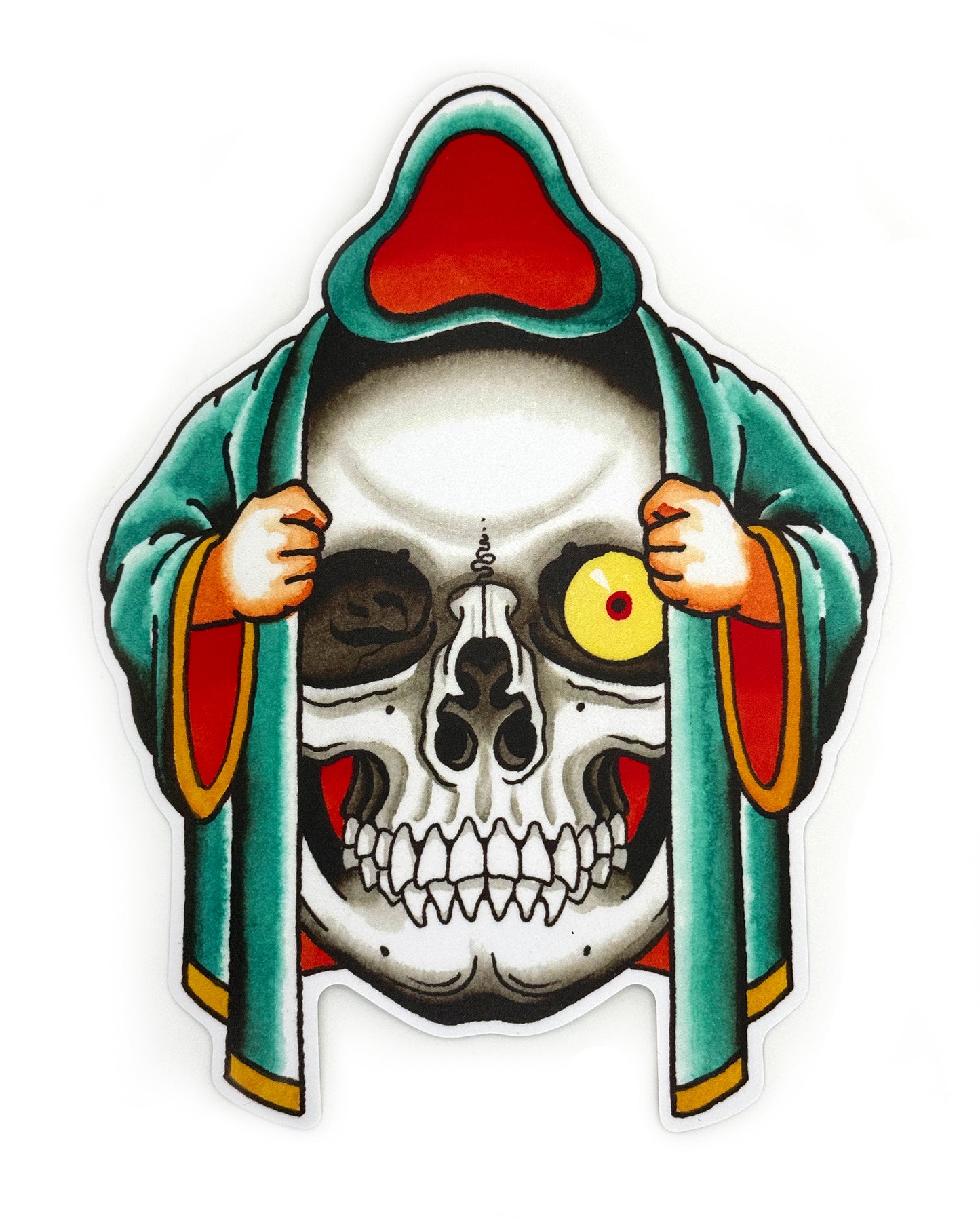 Skull Guru (Oversized Sticker)