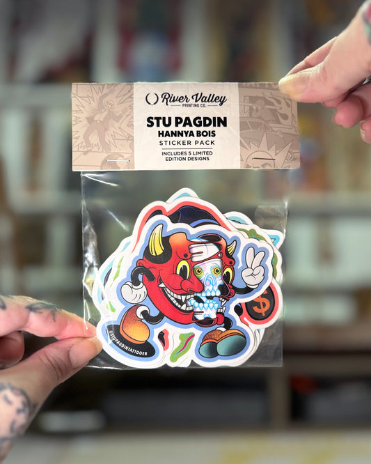 Sticker Pack : Stu Pagdin